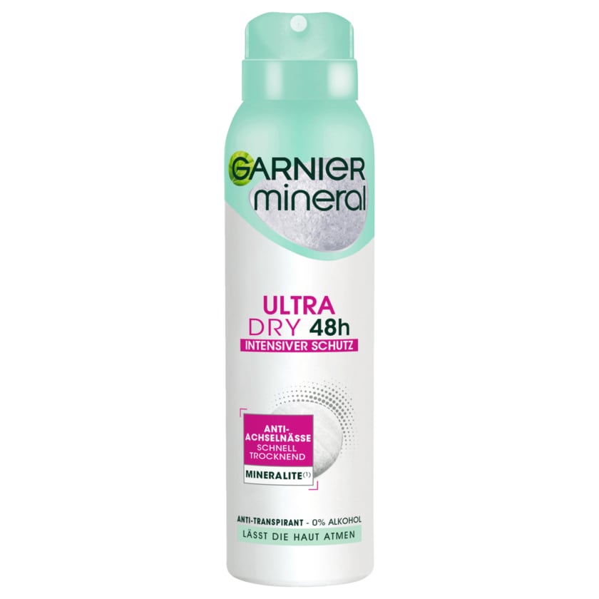 Garnier Mineral Deo Spray Ultra Dry 150ml